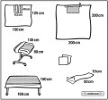 FOLIODRAPE Protect Plus HNO-/ MKG Set ll ohne Krepp, 8 Stück
