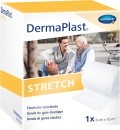 DermaPlast Stretch Gazebinde weiss 6 cm x 10 m