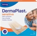 DermaPlast Sensitive Schnellverband hautfarben 6 cm x 5 m