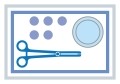 MEDISET Kit de désinfection préopératoire stérile emballé indiv., 1 pièce