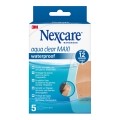 3M NEXCARE Aqua Clear Maxi waterproof 59x88mm, 5 Stück