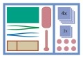 MEDISET Ensemble de soins des plaies 480101, 1 pièce