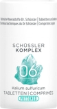 PHYTOMED SCHÜSSLER Complexe no 6 comprimés bouteille 300 pièces