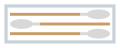 MEDISET Wattestäbchen 15cm gross steril, 125 x 3 Stück