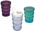 SUNDO gobelet rainuré anti-fuites 200ml violet
