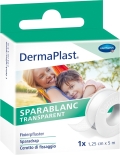 DermaPlast Sparablanc Transparent weiss 1.25 cm x 5 m