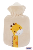 Sänger Wärmflasche Velourbezug 0.8l Giraffe