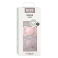 BIBS Silicone Symmetrical 0-6m blossom dusky lilac, 2 pièces