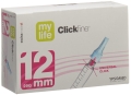 Mylife Clickfine Pen Nadeln 12mm 29G, 100 Stück