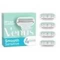 GILLETTE Venus Smooth Sensitive Systemklingen, 4 Stück