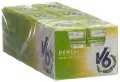 V6 Dental Care chewing gum Green Tea Jasmin box, 24 pièces