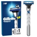 GILLETTE Mach3 Turbo 3D Rasierapparat mit 1 Klinge