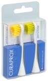 CURAPROX Hydrosonic tête de brosse de rechange sensible jaune-vert, 1 paire
