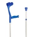 Sahag Krücken Anatomisch Soft 76-96cm alu blau, 1 Paar
