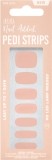 Ardell Nail Addict Strips Pedicure Cafe Latte, 16 Stück