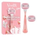 GILLETTE Venus Comfortglide Rasierapparat Spa Breeze mit 2 Klingen