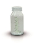 ARDO GLASS BOTTLE Bouteille en verre pour cliniques, 130 ml
