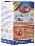 ABTEI enfants Vitamine D3 comprimés fondants, 50 pièces