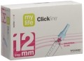 Mylife Clickfine aiguilles 12mm 29G, 100 pièces