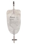 FLEXICARE Urinbeutel 500 ml 7 cm Ablauf Rücklaufventil, 10 Stück