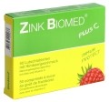 Zink Biomed plus C Lutschtabletten mit Himbeergeschmack