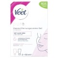 Veet Haarentfernungs-Set Gesicht, 2 x 50 ml