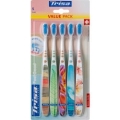 Trisa Feelgood Zahnbürste Soft, 5 Stück