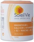 Soleil Vie Magnesium Calcium + Vitamine Kapseln, 100 Stück