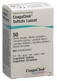 COAGUCHEK XS SoftClix lancettes, 50 pièces