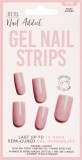 Ardell Nail Addict Gel Strips Peony Dreams, 16 pièces