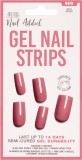 Ardell Nail Addict Gel Strips Wild Roses, 16 pièces