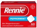 RENNIE Peppermint comprimés à sucer, 60 pièces