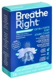 BREATHE RIGHT/BESSER ATMEN bandelettes nasales extra fort Clear, 26 pièces
