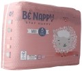 BE NAPPY Couches Gr 3 4-9kg Midi, 44 pièces