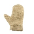 HERBA Gant sisal tricoté maille fine