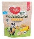 Milupa Bio petits rouleaux croustillants mangue banane 3+, 30 g