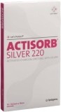ACTISORB SILVER 220 Kohleverband 19x10.5cm, 10 Stück