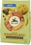 ALCE NERO Frollini Halb Vollkorn Kekse mit Schokolade, 250 g