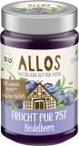 Allos Frucht Pur 75% Heidelbeere, 200 g