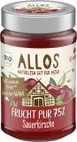 Allos Frucht Pur 75% Sauerkirsche, 200 g