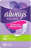 ALWAYS Discreet incontinence Pads small 20 pièces