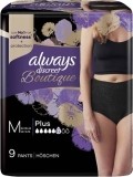 always Discreet Boutique Inkontinenz Pants schwarz M, 9Stück
