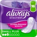 ALWAYS Discreet incontinence Pads small pl 16 pce