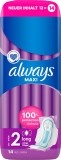 ALWAYS Maxi serviettes hygiéniq Long aile 14 pièces