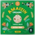 Amaizin Tortilla Wraps Extra Fibre, 240g
