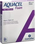 AQUACEL FOAM nicht adhäsiv 15x15cm, 5 Stück