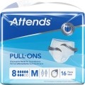 ATTENDS Pull Ons 8 pant M 16 pièces