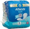 ATTENDS Soft 1 Mini Long Einlagen, 12 x 16 Stück