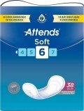 ATTENDS Soft 6 Einlagen, 38 Stück