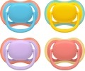 Avent Philips Sucette Ultra Air Day 18+M bleu/jaune/rose/rouge, 2 pièces